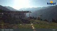 Archiviertes Webcam Bild: Kappl: Bergstation Diasbahn am 12.07.2026 um 07:44 Uhr