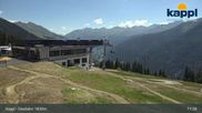 Archiviertes Webcam Bild: Kappl: Bergstation Diasbahn am 12.07.2026 um 11:44 Uhr