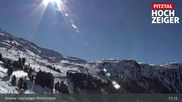 Archived webcam image showing Hochzeiger Mid Station on 26 Feb 2026 at 11:53