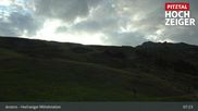 Archived webcam image showing Hochzeiger Mid Station on 10 Aug 2026 at 07:37