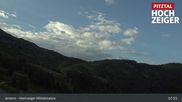 Archived webcam image showing Hochzeiger Mid Station on 10 Aug 2026 at 08:37