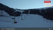 Archived webcam image showing Hochzeiger Base Station on 26 Feb 2026 at 07:52