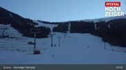 Archived webcam image showing Hochzeiger Base Station on 26 Feb 2026 at 08:52