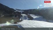 Archived webcam image showing Hochzeiger Base Station on 5 Apr 2026 at 09:05