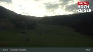 Archived webcam image showing Hochzeiger Base Station on 2 Aug 2026 at 07:01