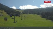 Archived webcam image showing Hochzeiger Base Station on 2 Aug 2026 at 11:01