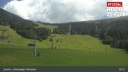 Archived webcam image showing Hochzeiger Base Station on 2 Aug 2026 at 13:01
