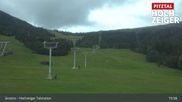 Archived webcam image showing Hochzeiger Base Station on 1 Sep 2026 at 01:06