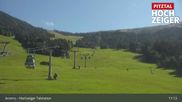 Archived webcam image showing Hochzeiger Base Station on 1 Sep 2026 at 11:06