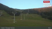 Archived webcam image showing Hochzeiger Base Station on 1 Oct 2026 at 05:16
