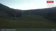 Archived webcam image showing Hochzeiger Base Station on 1 Oct 2026 at 08:16