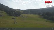 Archived webcam image showing Hochzeiger Base Station on 1 Oct 2026 at 11:16