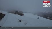 Archived webcam image showing Top Station Zirbenbahn on 13 Apr 2026 at 05:47