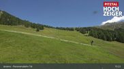 Archived webcam image showing Top Station Zirbenbahn on 12 Jul 2026 at 15:06
