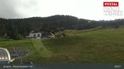 Archived webcam image showing Top Station Zirbenbahn on 18 Aug 2026 at 01:22