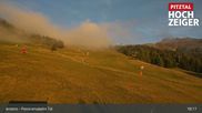 Archiviertes Webcam Bild: Zirbenbahn Bergstation am 15.10.2026 um 05:37 Uhr