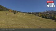 Archived webcam image showing Top Station Zirbenbahn on 31 Oct 2026 at 13:45