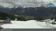 Archived webcam image showing Möseralm near Fiss on 13 Apr 2026 at 13:14