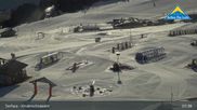Archived webcam image showing Kinderschneealm, Serfaus on 25 Mar 2026 at 08:02