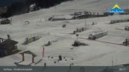 Archived webcam image showing Kinderschneealm, Serfaus on 25 Mar 2026 at 09:02