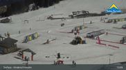 Archived webcam image showing Kinderschneealm, Serfaus on 25 Mar 2026 at 13:02