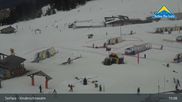 Archived webcam image showing Kinderschneealm, Serfaus on 25 Mar 2026 at 15:02
