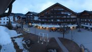 Archived webcam image showing Seefeld village square on 23 Mar 2026 at 06:25
