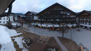 Archived webcam image showing Seefeld village square on 23 Mar 2026 at 07:25