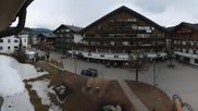 Archived webcam image showing Seefeld village square on 23 Mar 2026 at 10:25