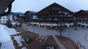 Archived webcam image showing Seefeld village square on 24 Mar 2026 at 06:21