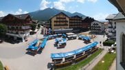 Archived webcam image showing Seefeld village square on 22 Jun 2026 at 12:47