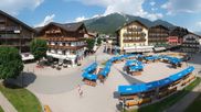 Archived webcam image showing Seefeld village square on 22 Jun 2026 at 16:47
