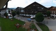 Archived webcam image showing Seefeld village square on 22 Jun 2026 at 18:47