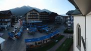 Archived webcam image showing Seefeld village square on 11 Aug 2026 at 08:32