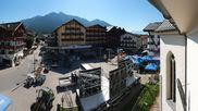 Archived webcam image showing Seefeld village square on 14 Aug 2026 at 10:49