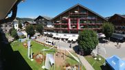 Archived webcam image showing Seefeld village square on 14 Aug 2026 at 12:49