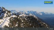 Archived webcam image showing Mountain Krinnenkopf near Fulpmes at Schlick 2000 on 26 Feb 2026 at 08:13