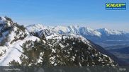 Archived webcam image showing Mountain Krinnenkopf near Fulpmes at Schlick 2000 on 26 Feb 2026 at 09:13