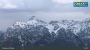 Archived webcam image showing Mountain Krinnenkopf near Fulpmes at Schlick 2000 on 18 May 2026 at 13:14