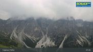 Archived webcam image showing Mountain Krinnenkopf near Fulpmes at Schlick 2000 on 3 Jul 2026 at 07:57