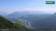 Archived webcam image showing Mountain Krinnenkopf near Fulpmes at Schlick 2000 on 2 Aug 2026 at 11:21