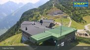 Archived webcam image showing Mountain Krinnenkopf near Fulpmes at Schlick 2000 on 2 Aug 2026 at 13:21