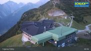 Archived webcam image showing Mountain Krinnenkopf near Fulpmes at Schlick 2000 on 3 Aug 2026 at 05:46
