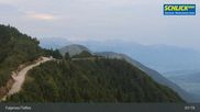 Archived webcam image showing Mountain Krinnenkopf near Fulpmes at Schlick 2000 on 16 Aug 2026 at 07:06