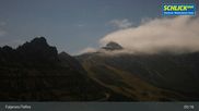 Archived webcam image showing Mountain Krinnenkopf near Fulpmes at Schlick 2000 on 1 Sep 2026 at 05:05
