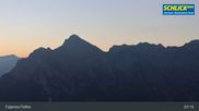 Archived webcam image showing Mountain Krinnenkopf near Fulpmes at Schlick 2000 on 1 Oct 2026 at 07:11