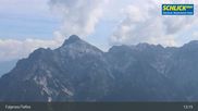 Archived webcam image showing Mountain Krinnenkopf near Fulpmes at Schlick 2000 on 1 Oct 2026 at 13:11