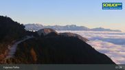 Archived webcam image showing Mountain Krinnenkopf near Fulpmes at Schlick 2000 on 31 Oct 2026 at 07:24