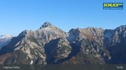 Archived webcam image showing Mountain Krinnenkopf near Fulpmes at Schlick 2000 on 31 Oct 2026 at 15:27