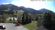 Archiviertes Webcam Bild: Zöblen: Hotel Wildanger am 12.07.2026 um 16:38 Uhr